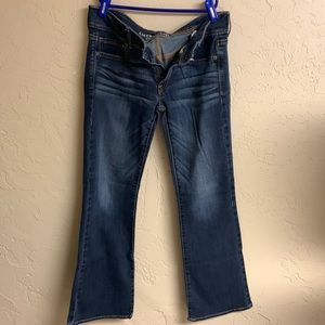 American Eagle Jeans / size 6 short / kick boot style